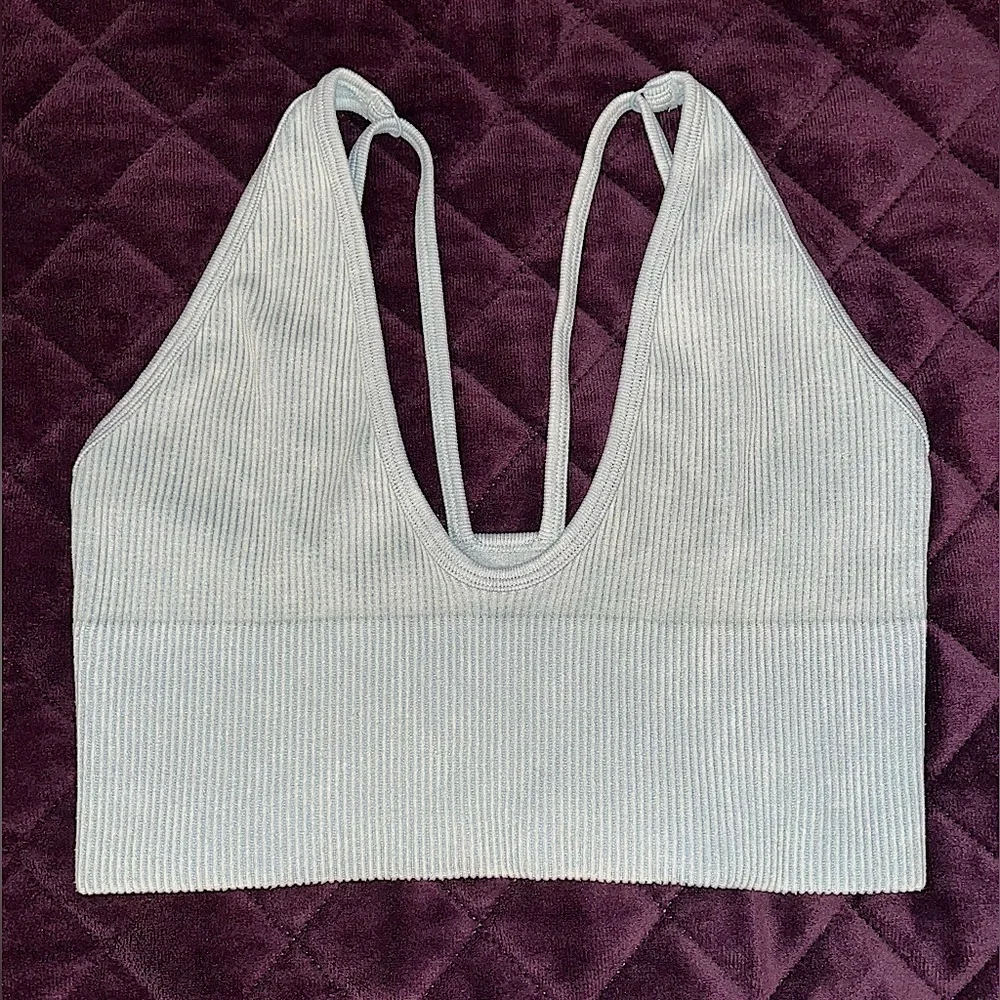 NWOT Forever 21 Seafoam Green Bralette - Picture 1 of 6